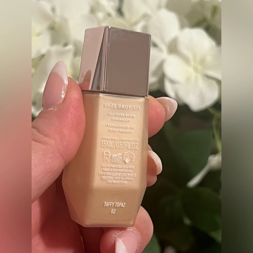 FENTY BEAUTY BY RIHANNA • EASE DROP'LIT ALL-OVER GLOW ENHANCER • TAFFY TOPAZ